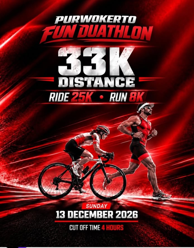 Poster Purwokerto Fun Duathlon Challenge 2026